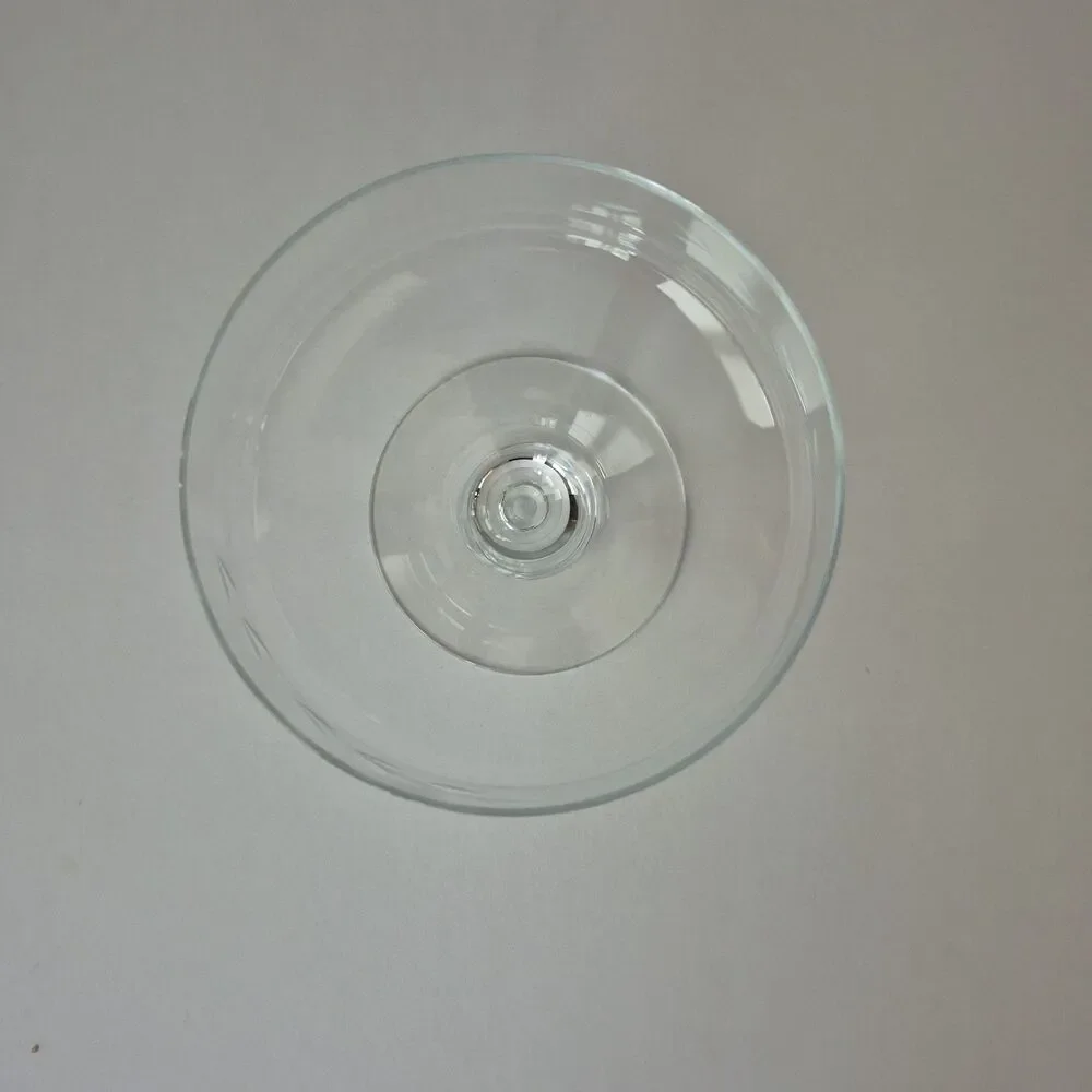 VTG Princess House Heritage Crystal Etched Floral Covered Dishes Bowls Set of 2